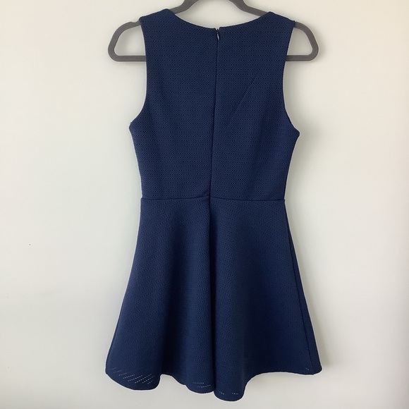 Monteau Navy Blue dress Size medium Workwear Business Or Casual Occasional - Picture 5 of 7